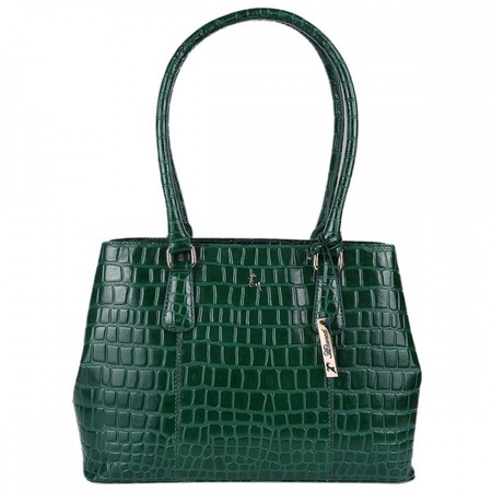 Жіноча шкіряна сумка Ashwood C54 зелений (зелений) купити недорого в Ти Купи