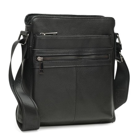 Мужская кожаная сумка Keizer K10101-black купить недорого в Ты Купи