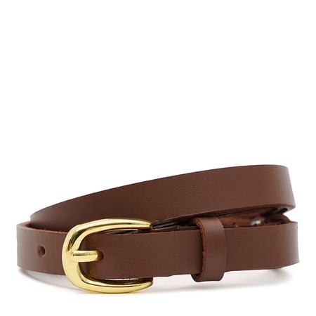 Женский кожаный ремень Borsa Leather 100v1genw44light-brown купить недорого в Ты Купи