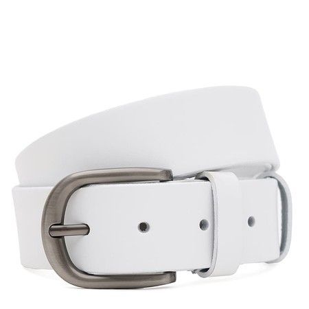 Женский кожаный ремень Borsa Leather 110v1genw112-white купить недорого в Ты Купи