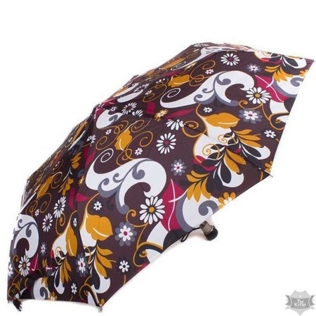 жіноча парасолька напівавтомат AIRTON темний купити недорого в Ти Купи