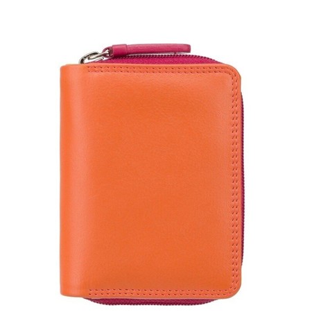 Кожаный кошелёк Visconti RB53 Hawaii с RFID (Orange Multi) купить недорого в Ты Купи