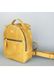 Рюкзак жіночий шкіряний Groove S жовтий вінтажний TW-GROOVE-S-YELL-CRZ