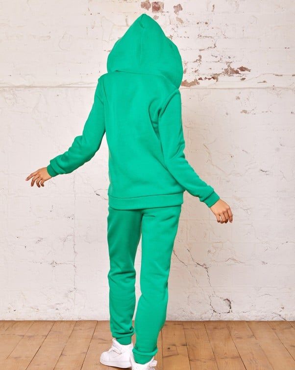 Спортивний костюм ISSA PLUS 12296 M зелений купити недорого в Ти Купи