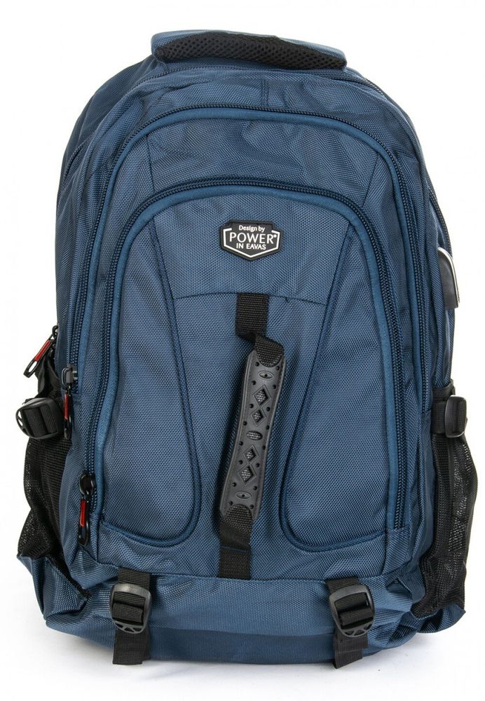 Городской рюкзак для ноутбука с USB Power In Eavas 8212 blue купить недорого в Ты Купи