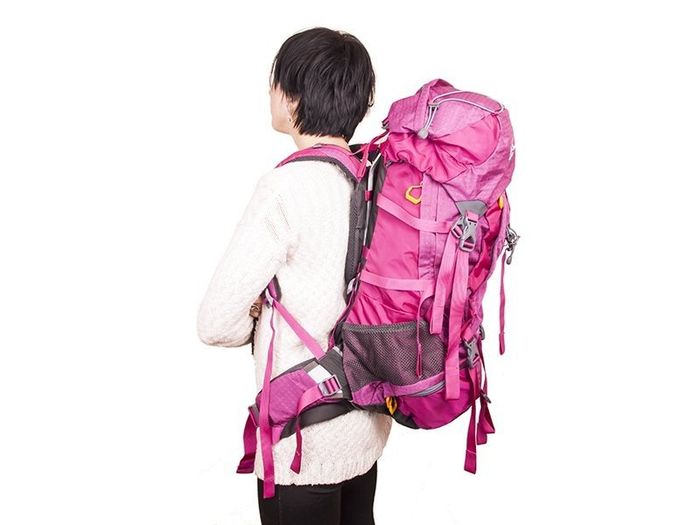 Рожевий - Жіночий місткий рюкзак туриста ONEPOLAR купити недорого в Ти Купи