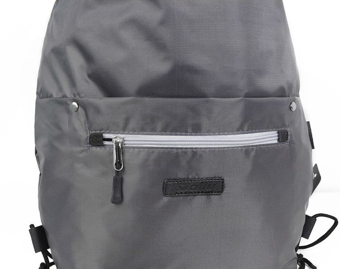 Спортивний рюкзак-мішок з міцної тканини Dolly 831 темно-сірий купити недорого в Ти Купи