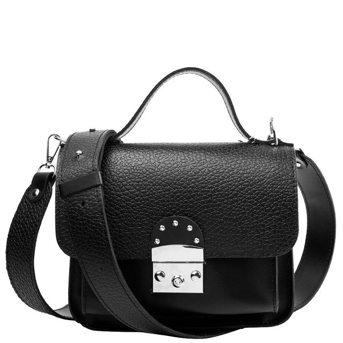 Жіноча шкіряна сумка ETERNO AN-KK152-black-1 купити недорого в Ти Купи