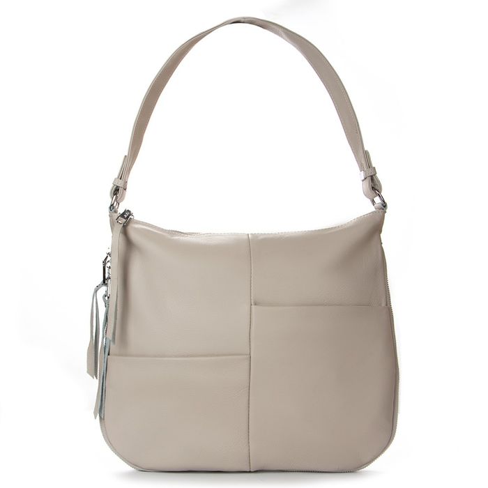 Женская кожаная сумка ALEX RAI 2032-9 white-grey купить недорого в Ты Купи