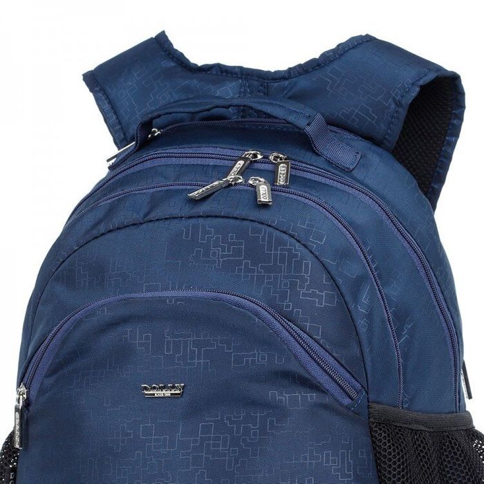 Шкільний рюкзак Dolly 382 темно-синій купити недорого в Ти Купи