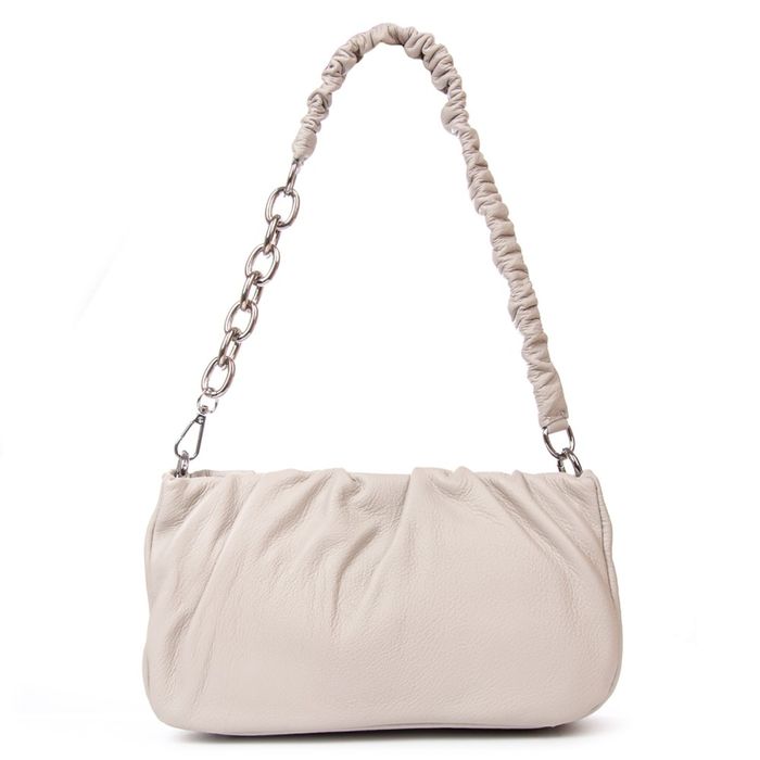 Жіноча шкіряна сумка класична ALEX RAI 2025-9 white-grey купити недорого в Ти Купи