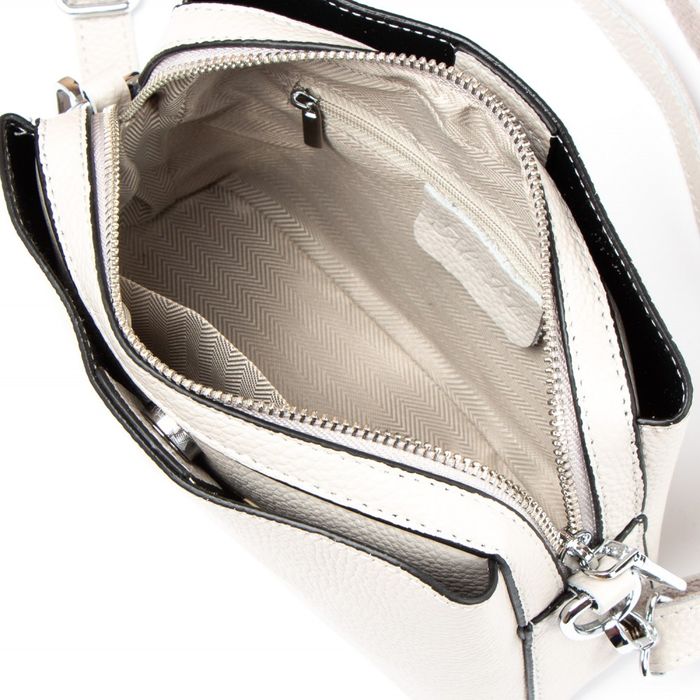 Жіноча шкіряна сумка класична ALEX RAI 99113 L-grey купити недорого в Ти Купи