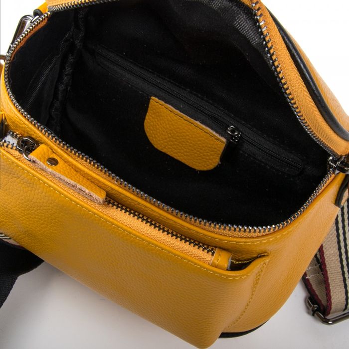 Женская кожаная сумка-клатч ALEX RAI 1-02 39031-9 yellow купить недорого в Ты Купи