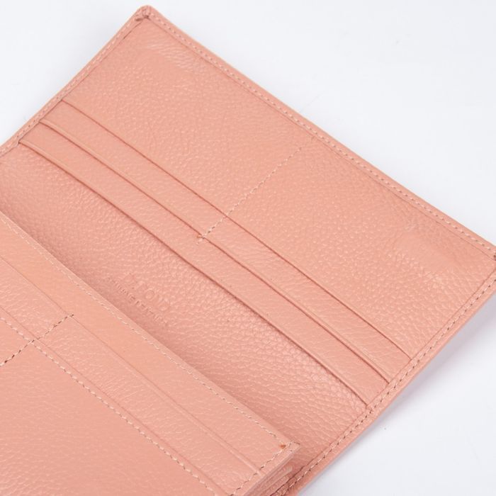 Женский кожаный кошелек Classik DR. BOND W501-2 pink purple купить недорого в Ты Купи