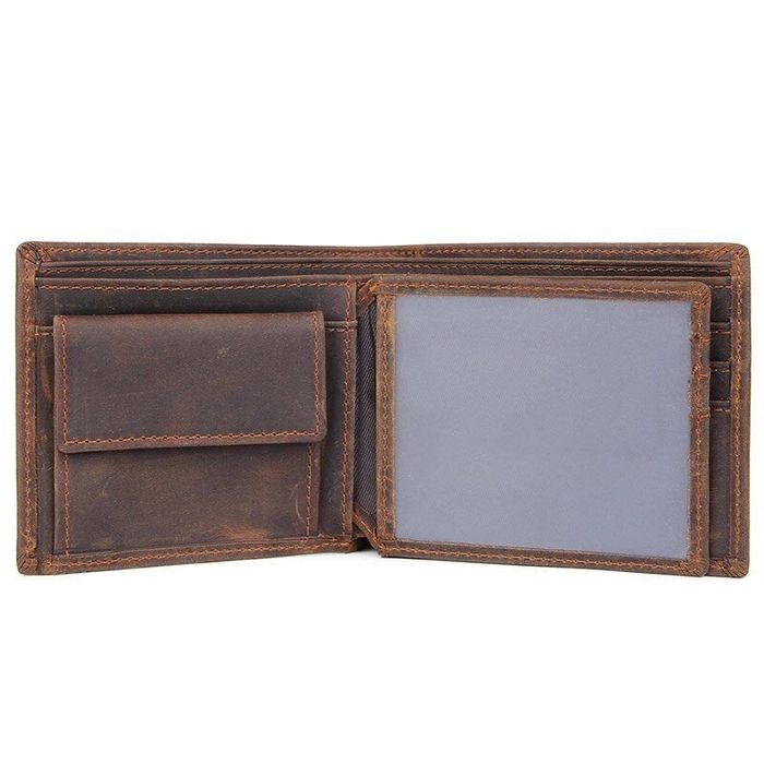 Чоловічий гаманець з натуральної шкіри Vintage 14965 купити недорого в Ти Купи