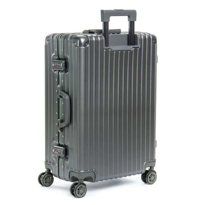 Комплект чемоданов 2/1 ABS-пластик PODIUM 06 dark-grey замок 31488 купить недорого в Ты Купи