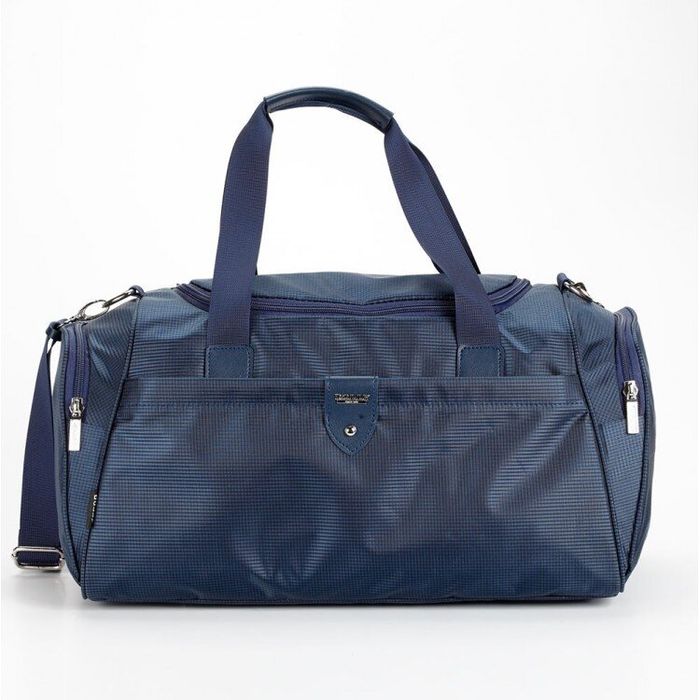 Дорожно-спортивная сумка Dolly 787 синяя купить недорого в Ты Купи