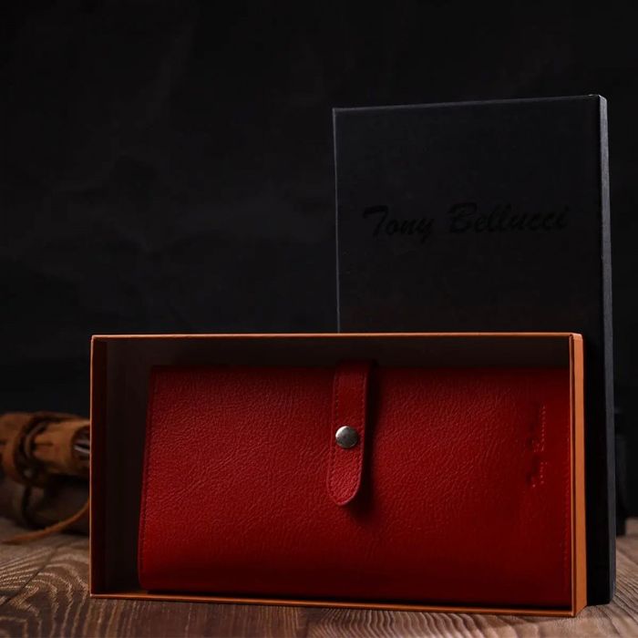 Кожаный женский турецкий кошелек TONY BELLUCCI 22035 купить недорого в Ты Купи