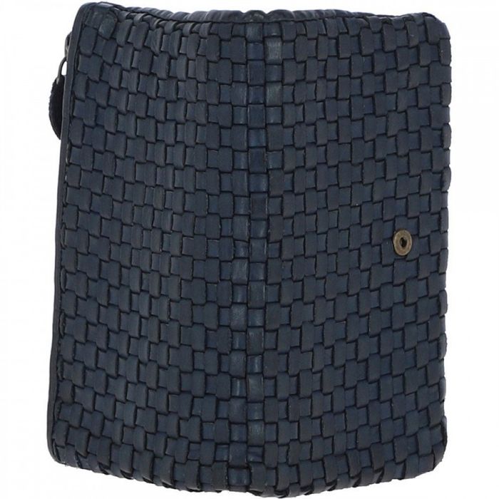 Женский кожаный кошелек Ashwood D83 Navy (Синий) купить недорого в Ты Купи
