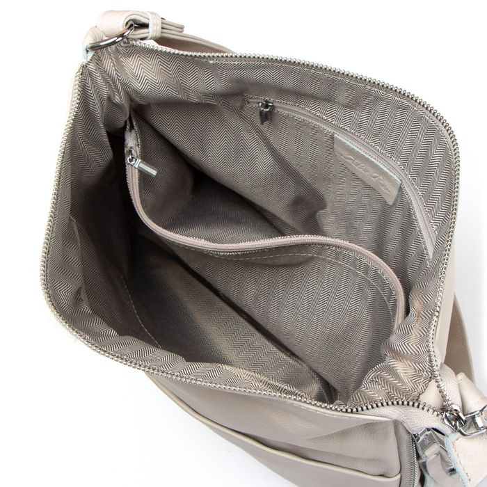 Жіноча шкіряна сумка ALEX RAI 2032-9 white-grey купити недорого в Ти Купи