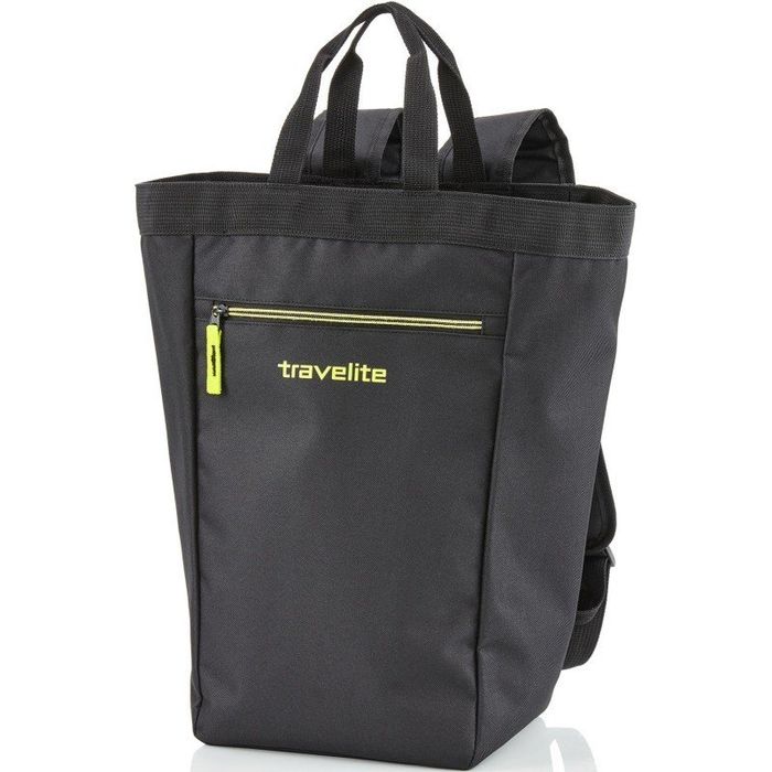 Сумка-рюкзак черная унисекс Travelite TL000160-01 купить недорого в Ты Купи