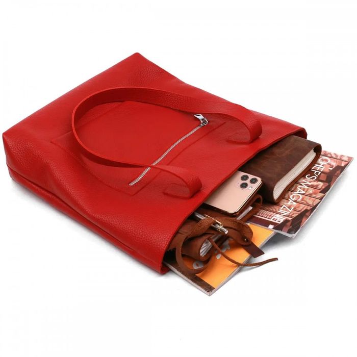 Жіноча шкіряна сумка шоппер Shvigel 16355 купити недорого в Ти Купи