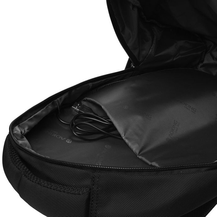Городской рюкзак Aoking 1vn-SN86096-black купить недорого в Ты Купи