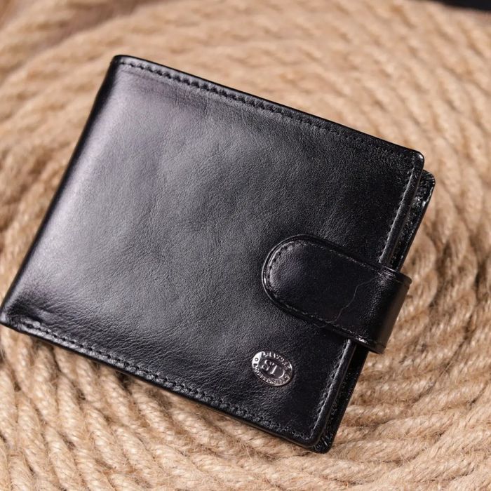 Мужской кожаный кошелек ST Leather 19408 купить недорого в Ты Купи