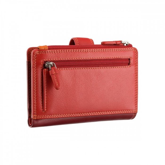Женский кожаный кошелек Visconti RB97 Red Multi купить недорого в Ты Купи