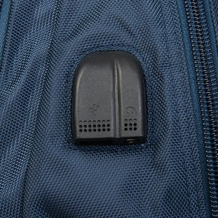 Рюкзак для ноутбука з USB Power In Eavas 8212 blue купити недорого в Ти Купи