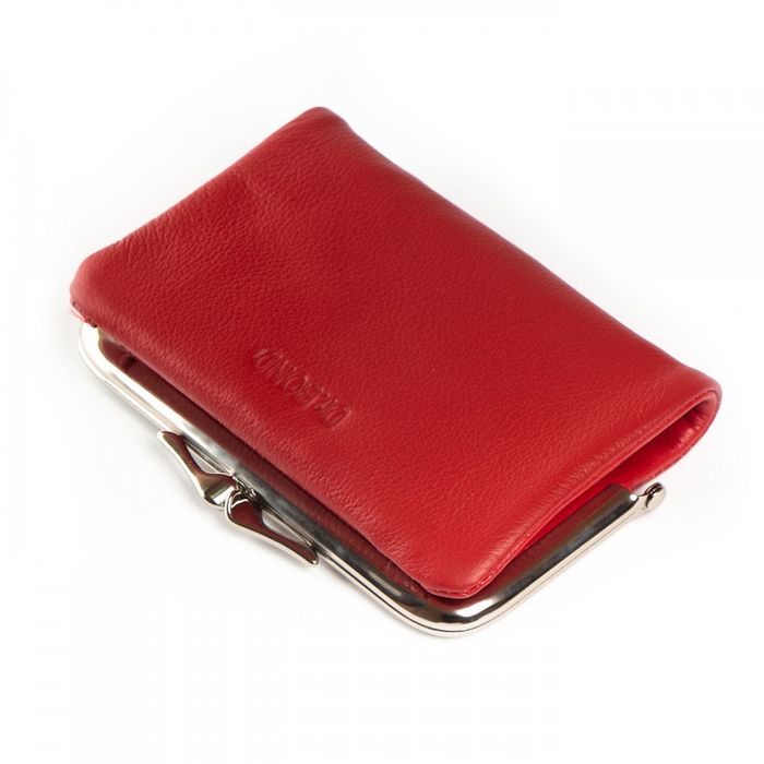 Шкіряний жіночий гаманець Classik DR. BOND WN-23-14 red купити недорого в Ти Купи