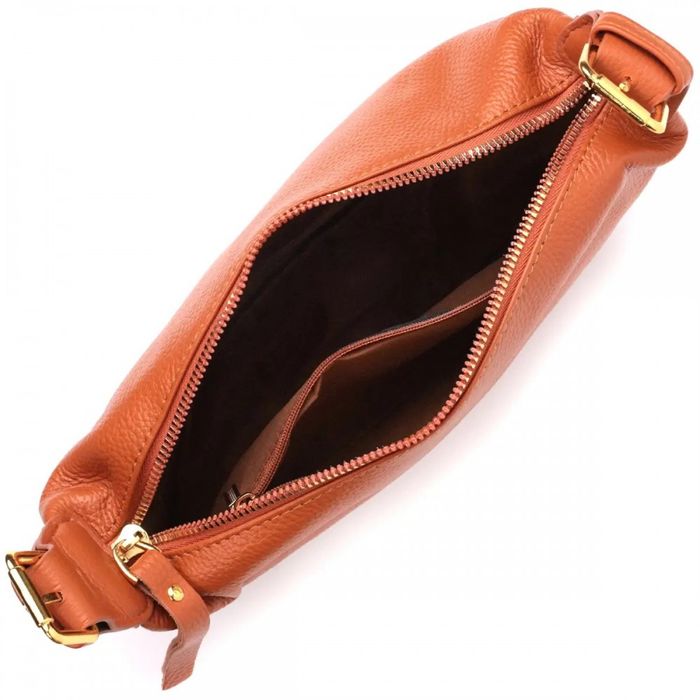 Молодіжна жіноча шкіряна сумка через плече Vintage 22370 купити недорого в Ти Купи