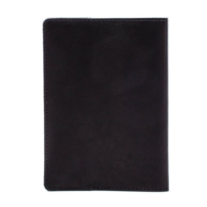 Кожаная черная обложка для загранпаспорта Valenta ОУ15261 купить недорого в Ты Купи