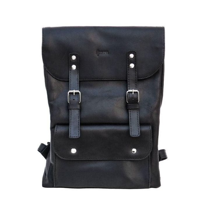 Кожаный черный рюкзак TARWA ra-9001-4lx купить недорого в Ты Купи