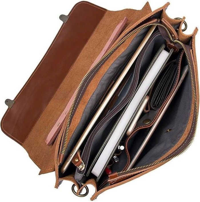 Мужской кожаный портфель Vintage 14562 купить недорого в Ты Купи