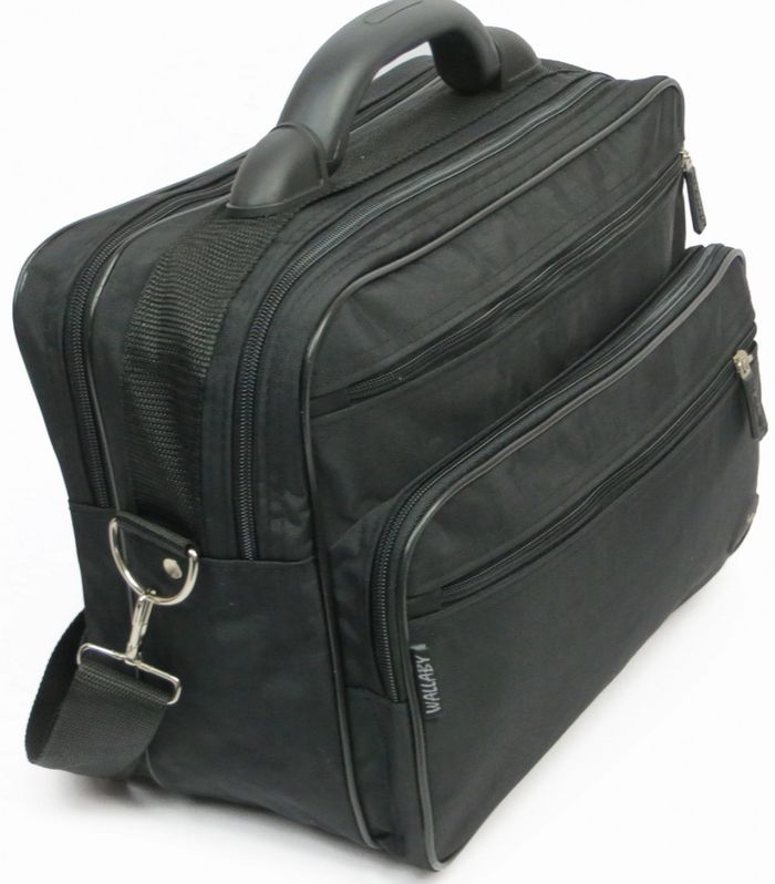 Чоловіча тканина портфель Wallaby 2653 чорний купити недорого в Ти Купи