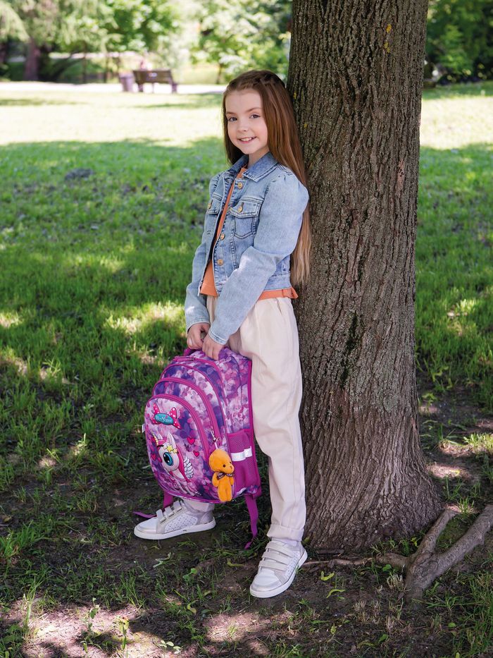Набор школьный для девочки рюкзак Winner /SkyName R2-173 + мешок для обуви (фирменный пенал в подарок) купить недорого в Ты Купи