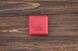Монетниця ручної роботи зі шкіри Краст VOILE червона cn3-kred