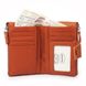 Шкіряний жіночий гаманець Classik DR. BOND WN-23-19 orange