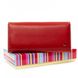 Жіночий шкіряний гаманець Rainbow DR. BOND WRS-22M red