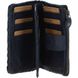 Женский кожаный кошелек Ashwood D83 Navy (Синий)