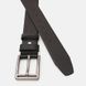 Мужской кожаный ремень Borsa Leather V1125DPL01-black