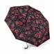 Зонт женский механический Fulton Minilite-2 L354 Dark Romance (Красные розы)