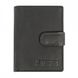 Англійський чоловічий шкіряний гаманець JCB NC36MN Black (Чорний), Чорний