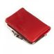 Шкіряний жіночий гаманець Classik DR. BOND WN-23-14 red