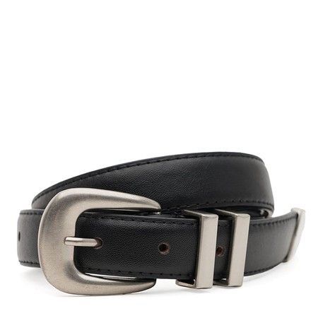 Женский кожаный ремень Borsa Leather Cv1zk-166bl-black купить недорого в Ты Купи