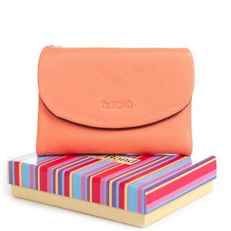 Женский кожаный кошелек Classik DR. BOND WRS-239-1 pink купить недорого в Ты Купи