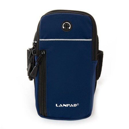 Мужская сумка на пояс-руку Lanpad 36011 blue купить недорого в Ты Купи