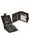 Кожаный кошелек Softina Bretton MS-39 black