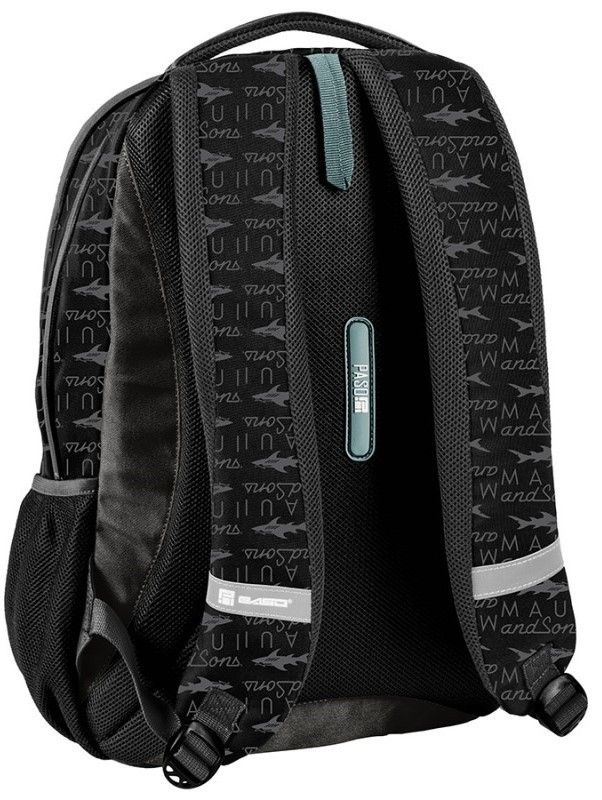 Чоловічий міський рюкзак 25л Пасо Мауї та сини Мауф-2808 Чорний купити недорого в Ти Купи
